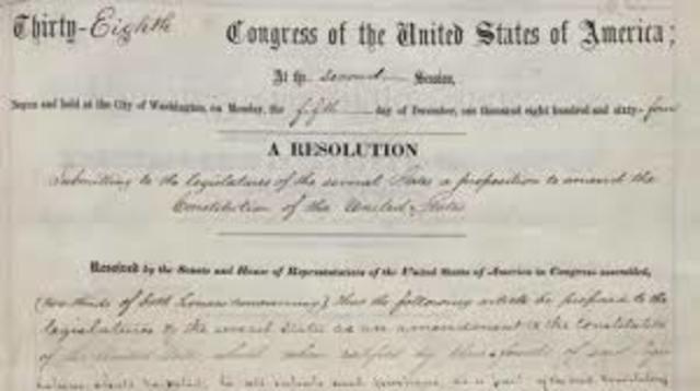 Thirteenth Amendment Ratified