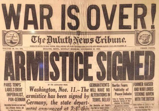 The End of World War I