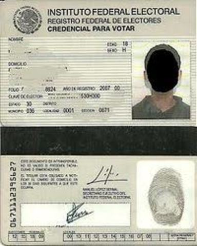 Es otorgada la credencial a mayores de edad