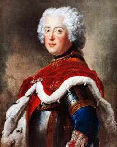 Frederick II ("the Great") becomes king of Prussia(Enlightenment)