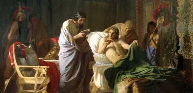 Alejandro Magno muere en Babilonia