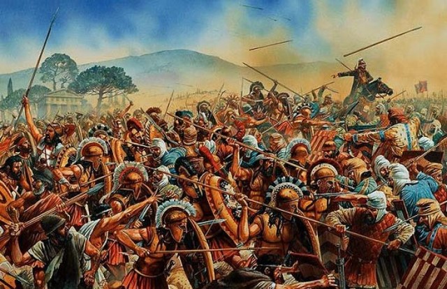 Creación de la guerra de delos