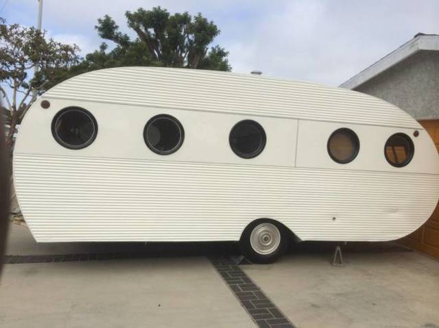 Restored vintage campers and travel mobile homes