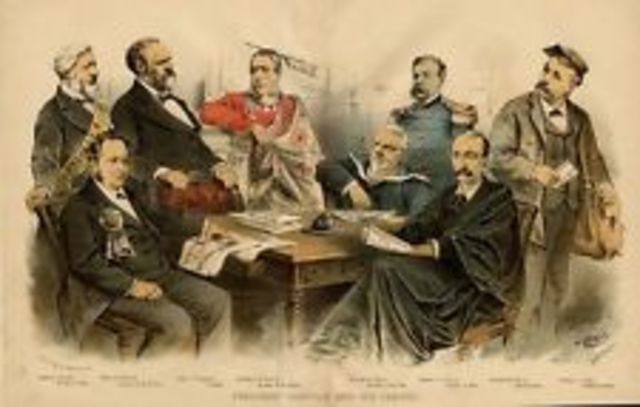 Garfield arrives in Washington