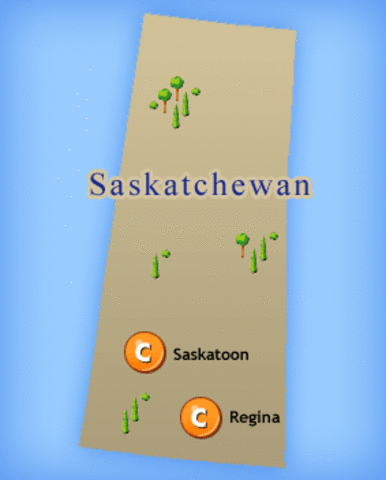 Saskatchewan becoming a province