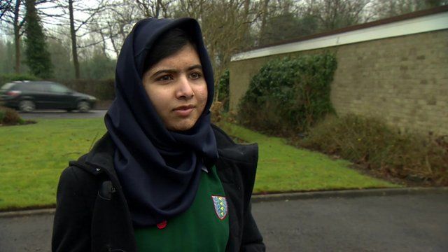 Malala starts School in Birmingham, England