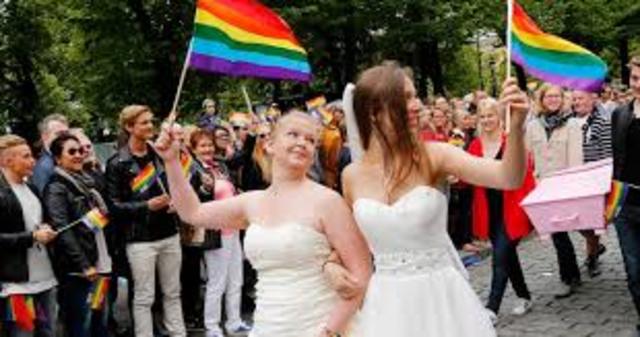 Homofile får inngå ekteskap