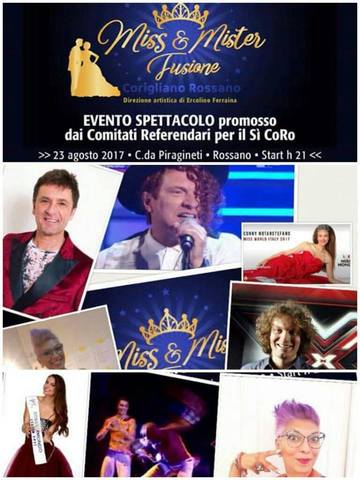 Miss & Mister Fusione Corigliano Rossano