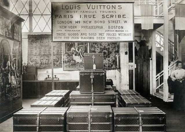 First Louis Vuitton Store