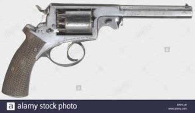 Double Action revolver was invented