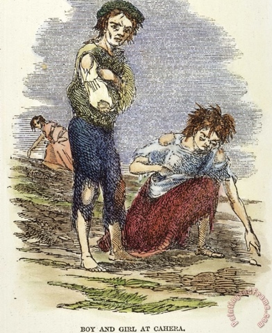 World Event: Great Potato Famine in Ireland