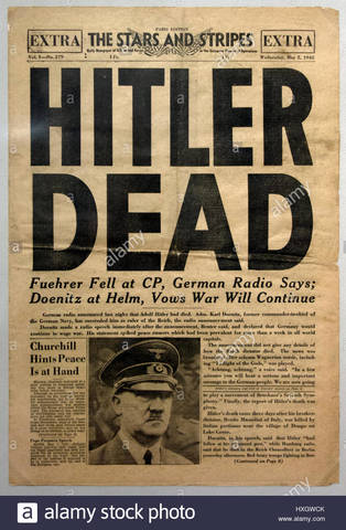 Hitler Committed Suicide