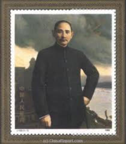 Dr. Sun Yat-sen takes over China