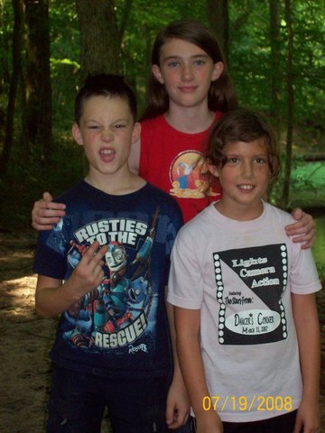 I traveled to Indiana and fellowshipped with extended family.