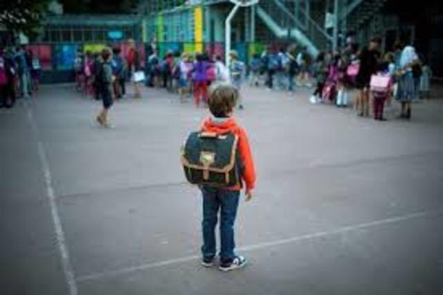 My first day of school in Untied State