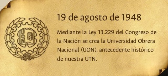 Creación de la UON