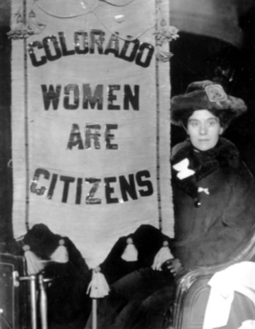 Colorado Allows Votes For Women