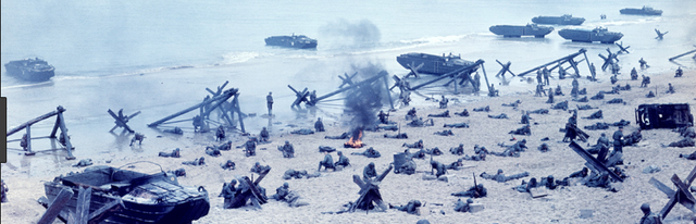 The allies land in Normady france