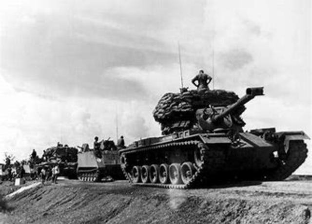 The 2nd battle of Minh Thanh road