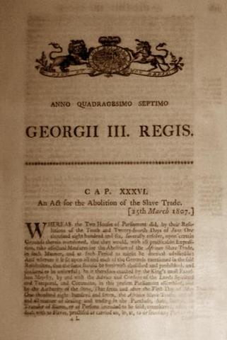The U.S. Abolishes Slave Trade With Africa