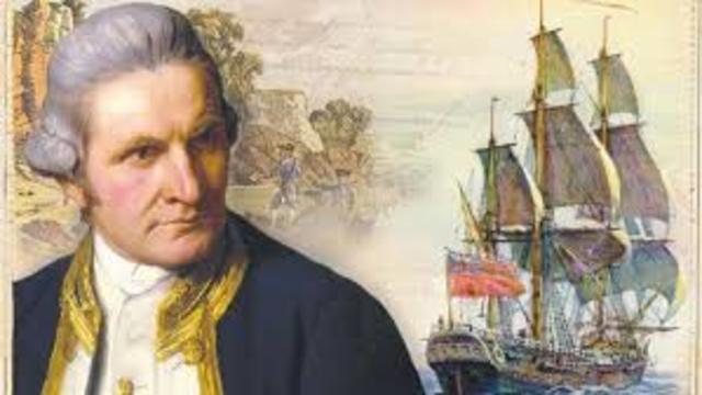 Captain James Cook claims Australia