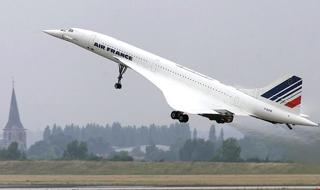 Primer vuelo del Concorde