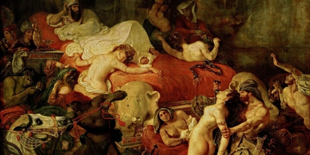 La mort de Sardanàpal