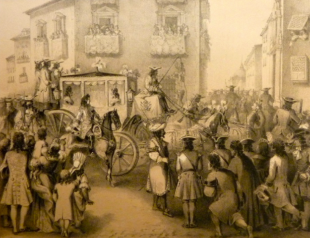 FELIP V ENTRA A MADRID