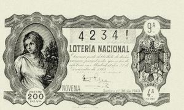 La Lotería Nacional.