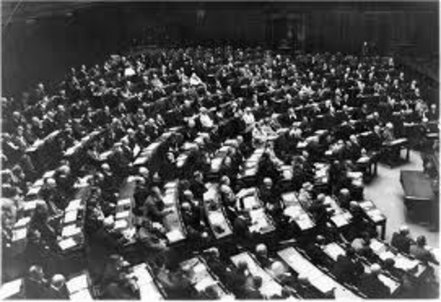 Nazi Party becomes second largest party in Reichstag