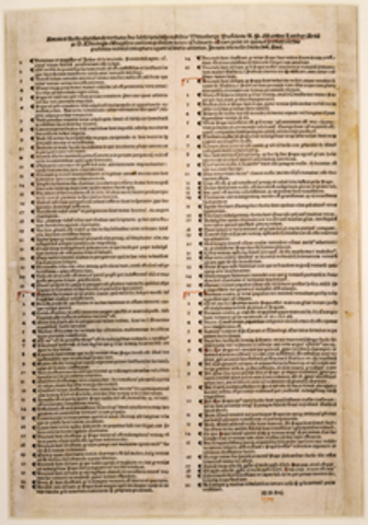 Las 95 tesis de Lutero Inicio de la Reforma (Protestantismo)