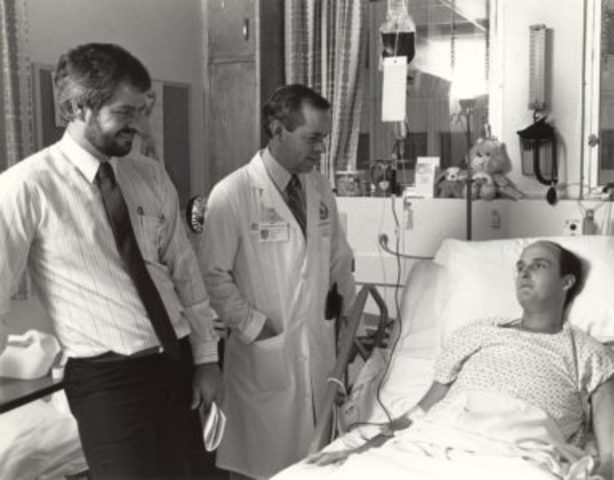 : Dr. Copeland becomes the first surgeon to successfully use the Jarvik 7 as a bridge to human heart transplant.