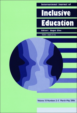 International Journal of Inclusive Education