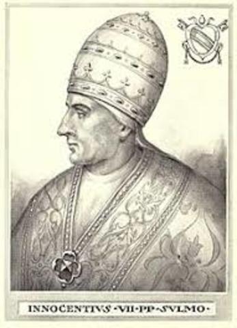 Pope Innocent VII Elected