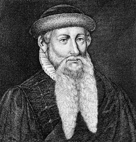 Gutenberg inventa la imprenta