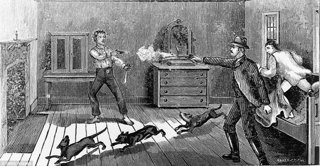 Billy the Kid is killed by Sheriff Pat Garrett, Ending the Lincoln County War
