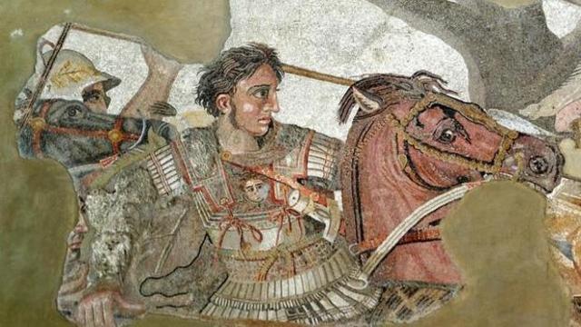 Alejandro Magno rey de Macedonia