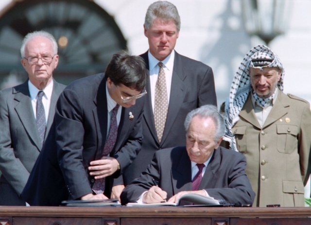 Oslo Accords Between Israel and PLO Announced