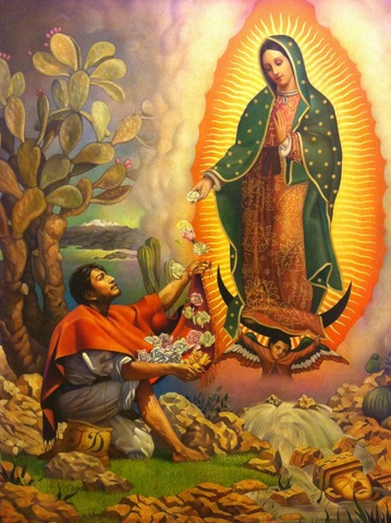 Apariciones de la Virgen a San Diego