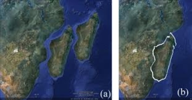 Madagascar separated from the Mainlands