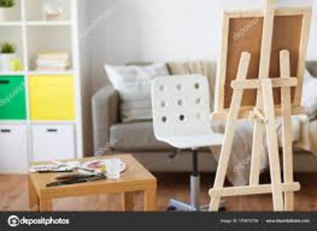 Iker va a casa del pintor