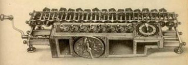 Calculadora mecánica Leibnitz