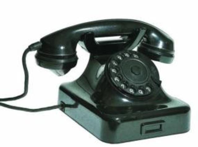De eerste telefoon