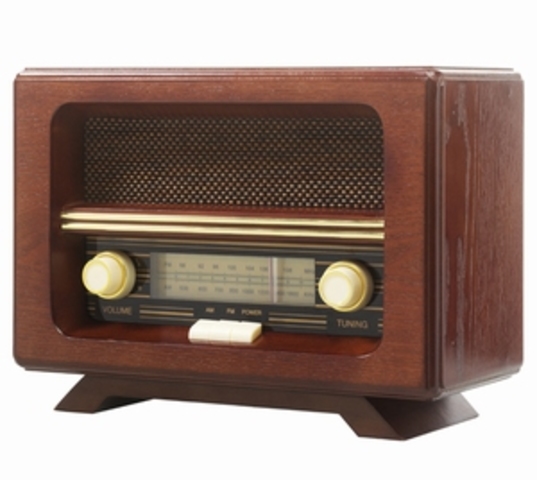 De eerste radio