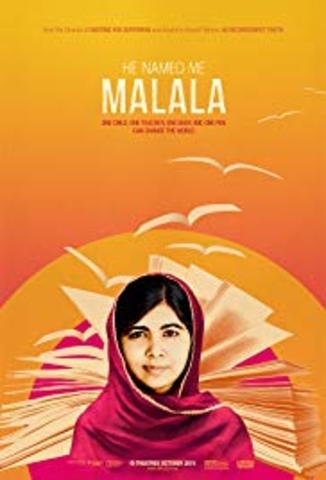 Documentary - He Named Me Malala, is released.