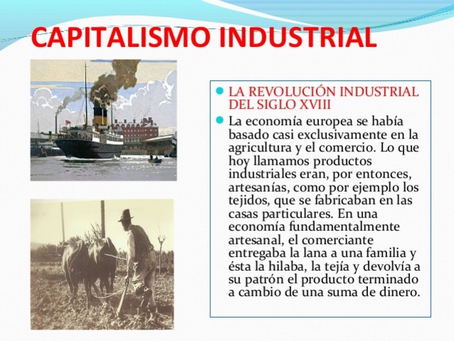 El capitalismo industrial
