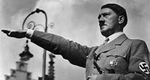 Hitler becomes Dictator of Germany
