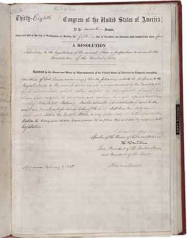 13th amendment