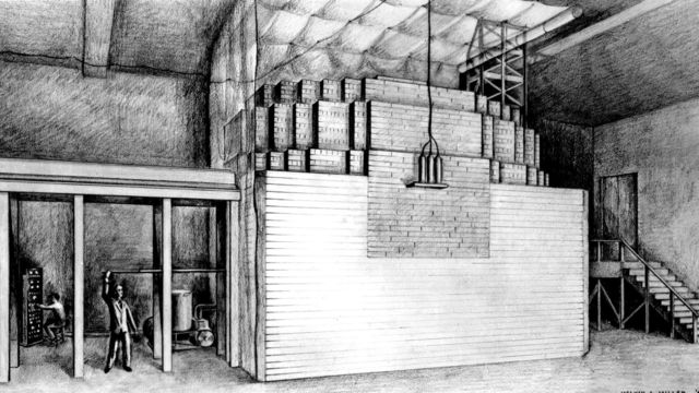 Primer reactor nuclear en Chicago (Enrico Fermi)
