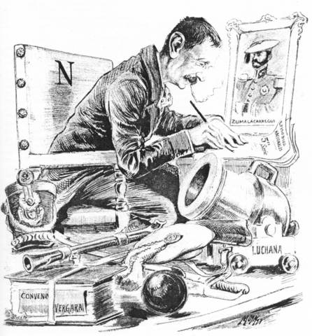 Termina sus "Episodios nacionales"